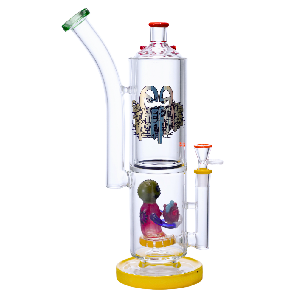 14" CHEECH VOODOO LOVE SIGNATURE PERC BONG
