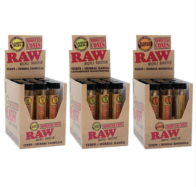 RAW Rocket Booster Terpenes Cones