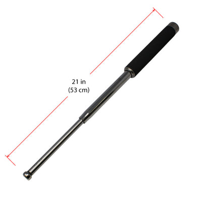GUN METAL 21 INCHES EXPANDABLE BATON