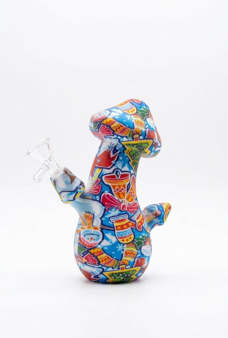 Mushroom Silicone Water Pipe