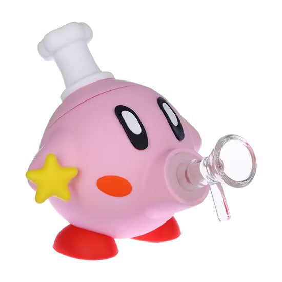 5" Power Up Star Friend Silicone Water Pipe