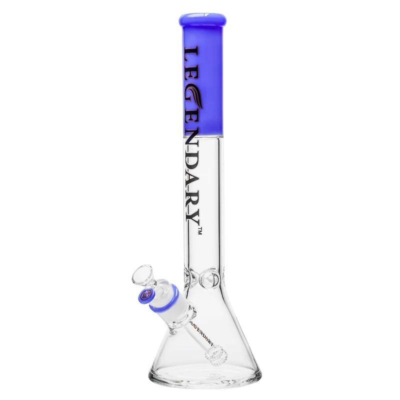 18" 7mm Legendary Frost Fade Beaker Bong