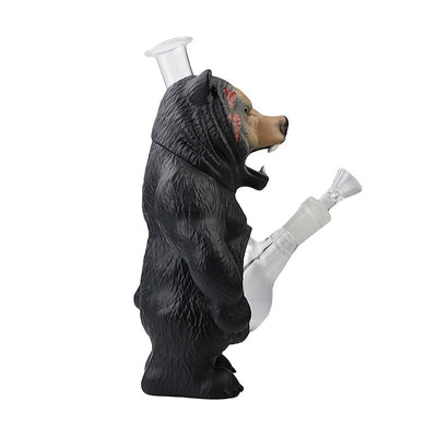 9.1″ Black Bear Water Pipe Bong