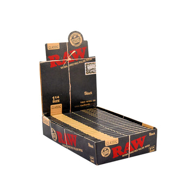 RAW Black Rolling Papers - 1¼