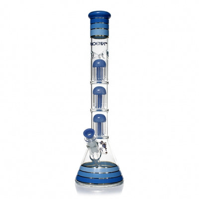 18" Percolator Bong with Triple 8 Arms Percs