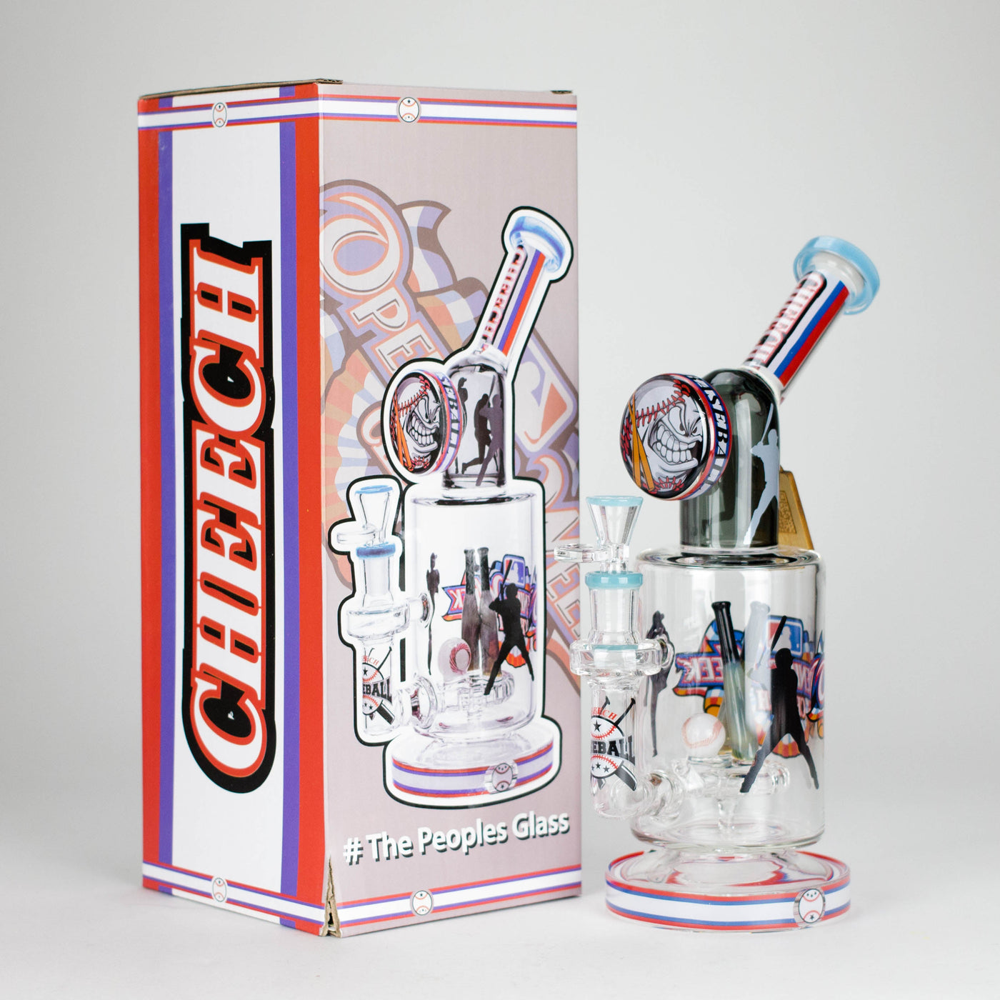 Cheech | 12″ Homerun Derby Baseball Bong