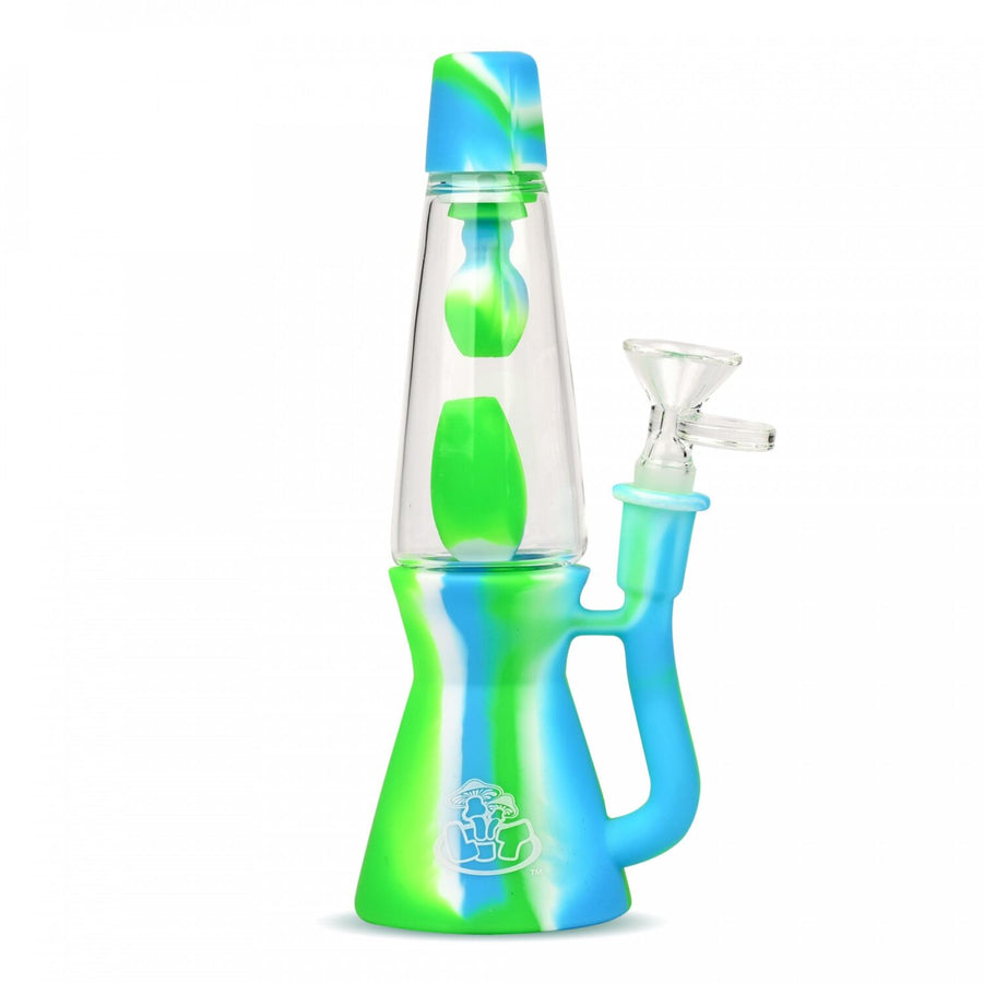8" Lava Lamp SiliconeWater Pipe