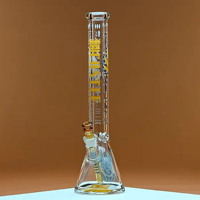 18" Anubis Castle Glass Bong