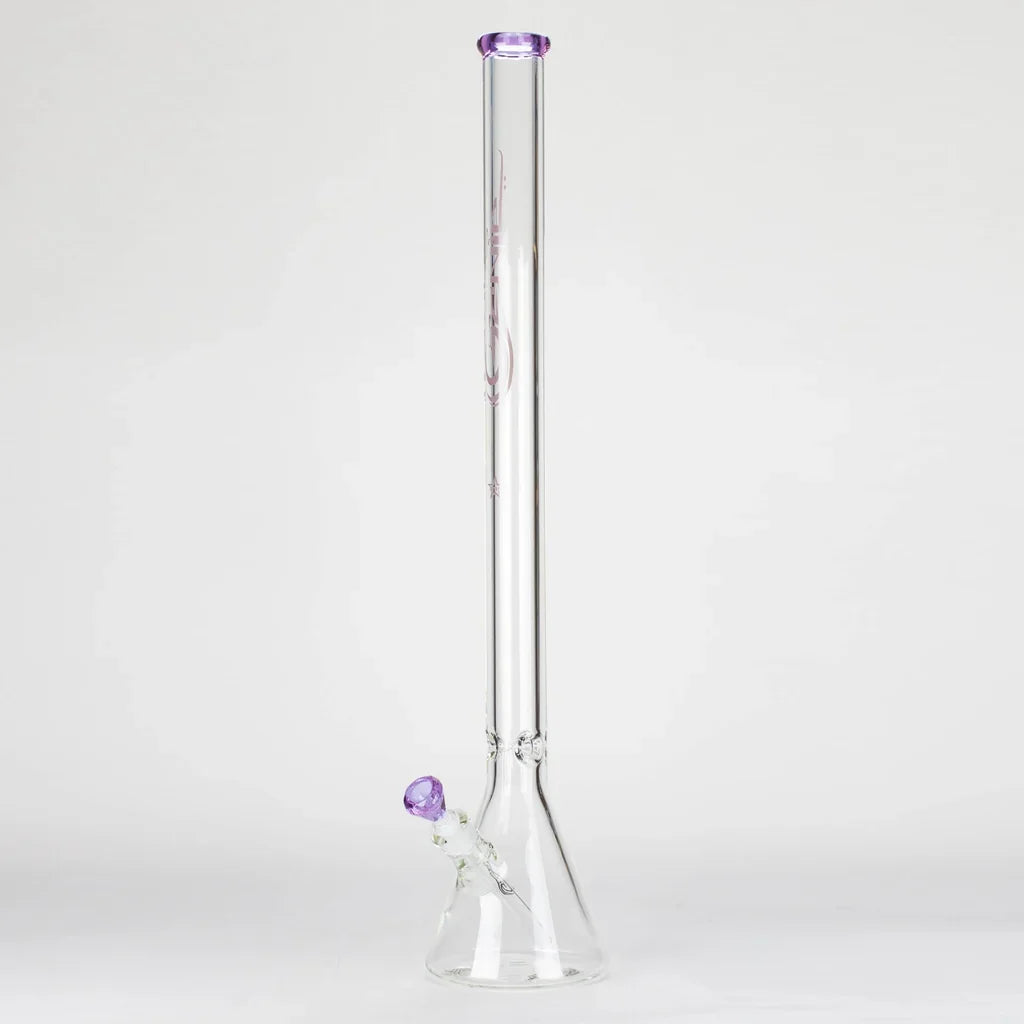 30" 9mm glass beaker water bong