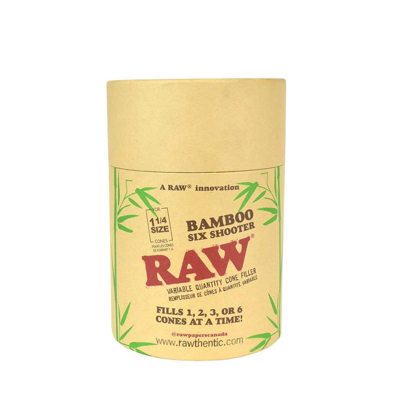 Raw Bamboo Six Shooter 1 1/4