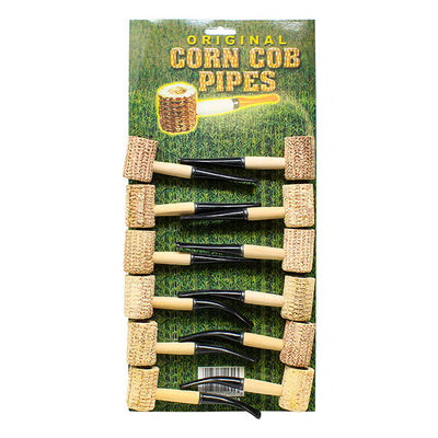 ORIGINAL CORN COB WOOD PIPES 5 INCHES