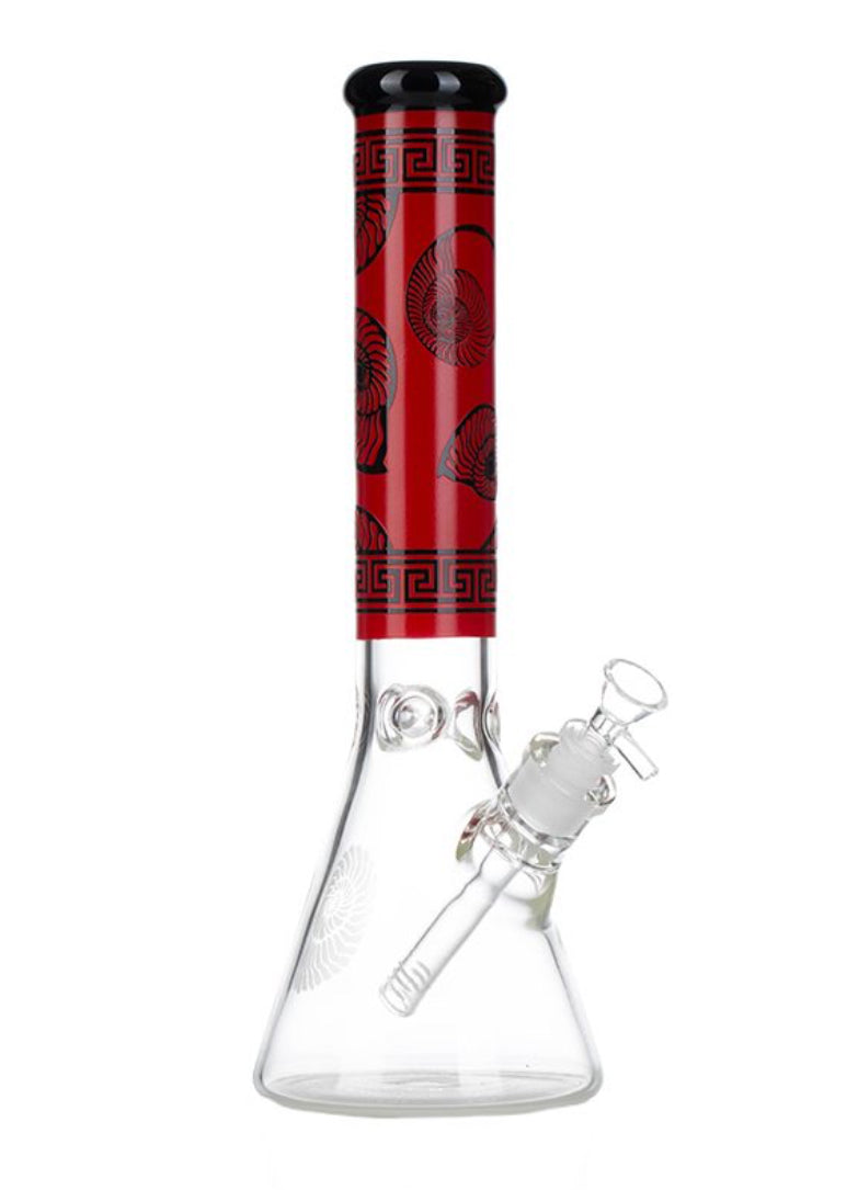 14" 7MM Glass Bong with Defuser