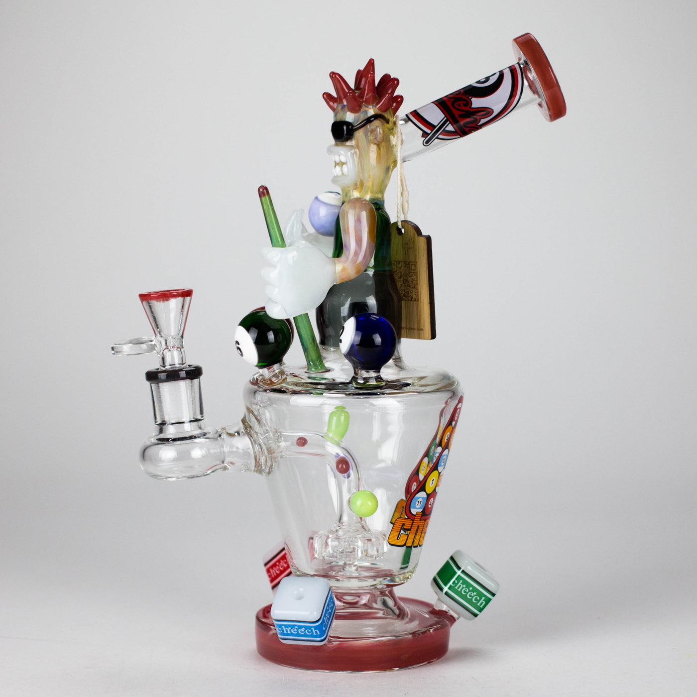 Cheech Glass | 11.5" Pool Hall Blazy Buddy Bong