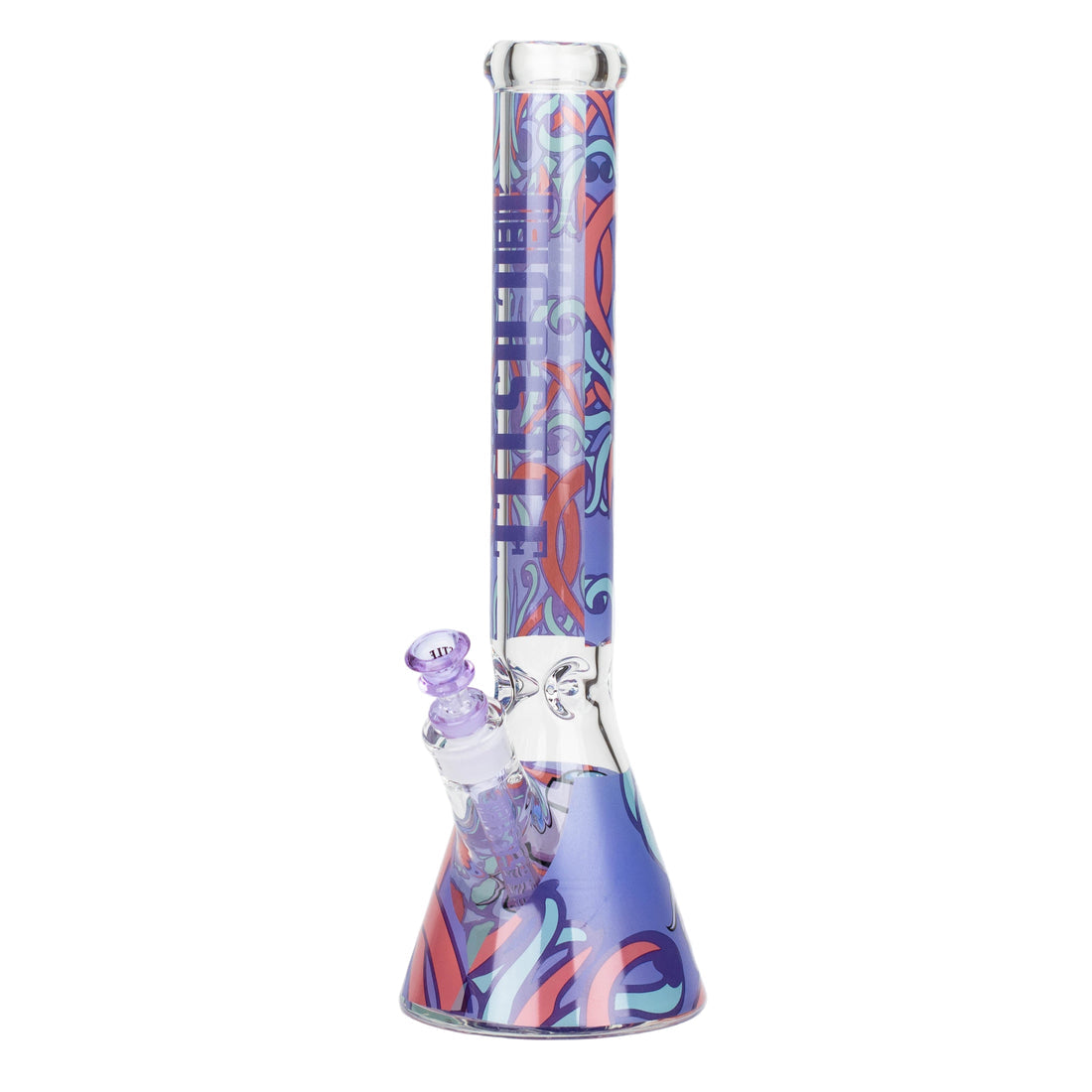 CASTLE GLASSWORKS 16" 9 MM OCTOPUS BEAKER BONG