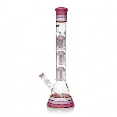 18" Percolator Bong with Triple 8 Arms Percs