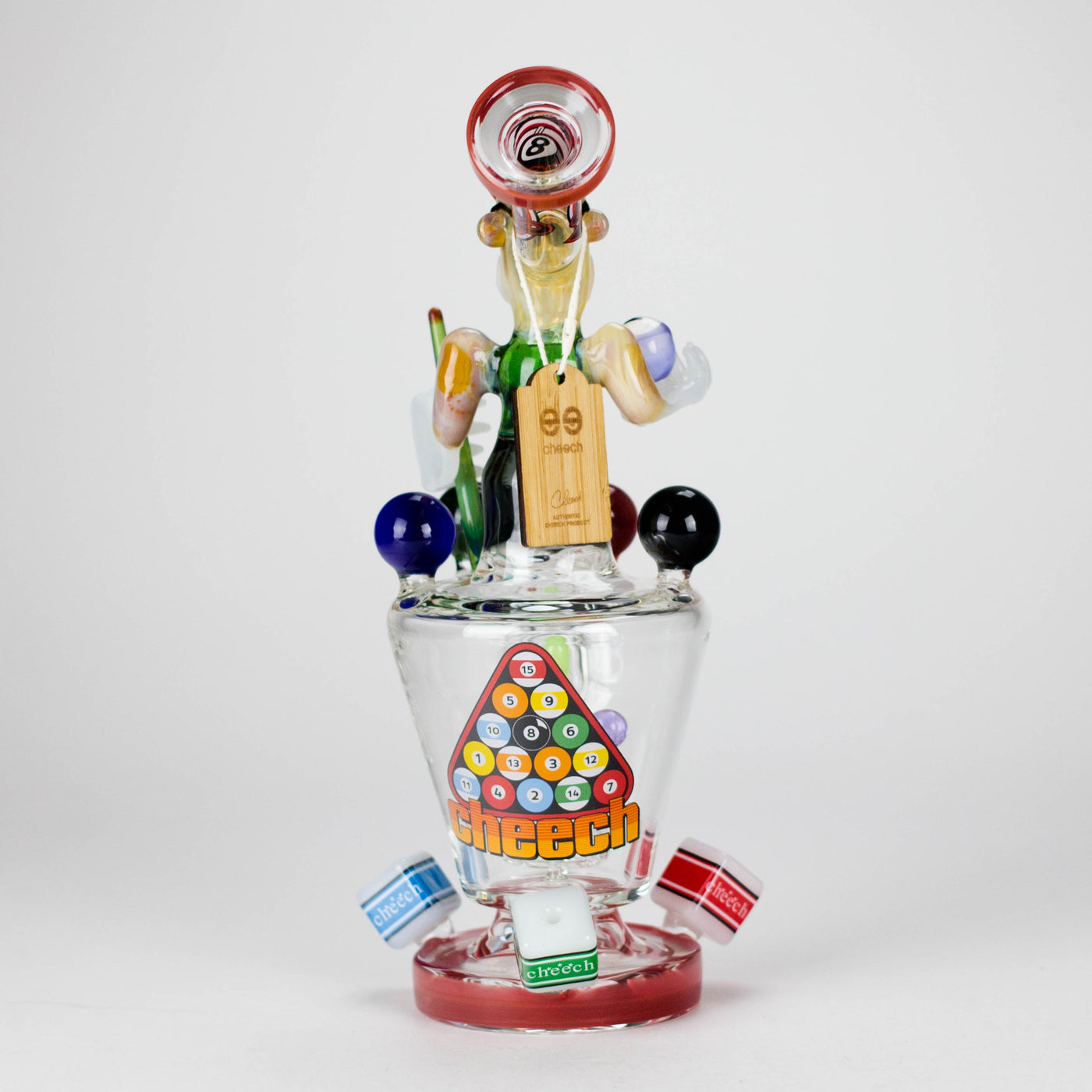 Cheech Glass | 11.5" Pool Hall Blazy Buddy Bong