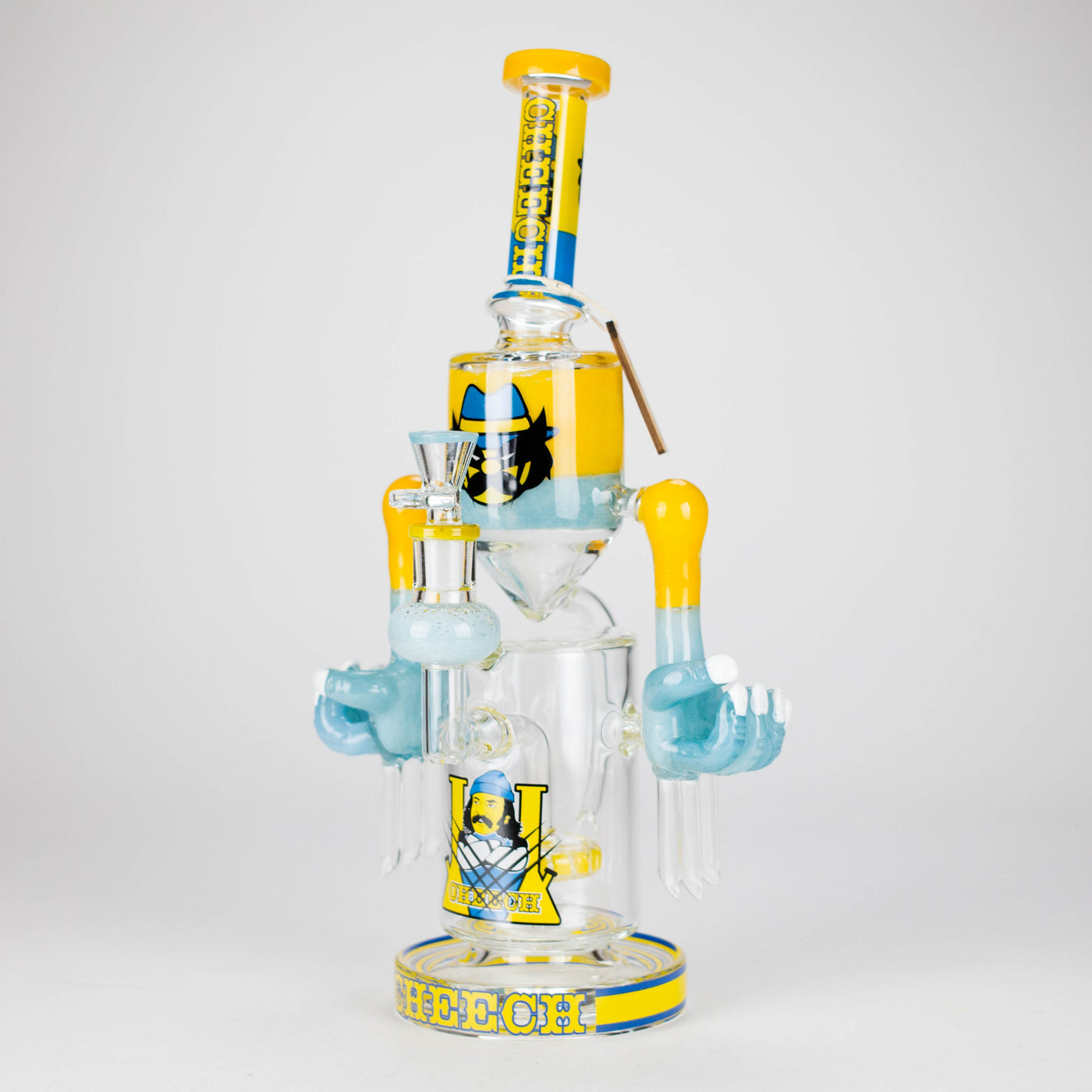 Cheech Glass | 13.5" Masked Toker Tube Bong