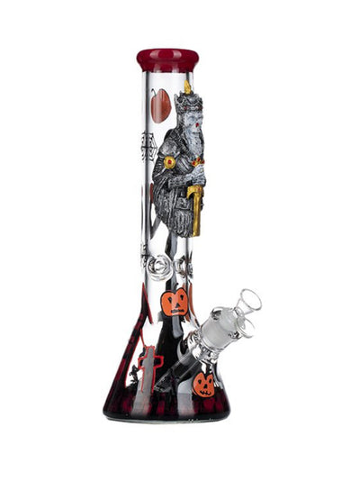 14″ 7MM Beaker Glass Bong