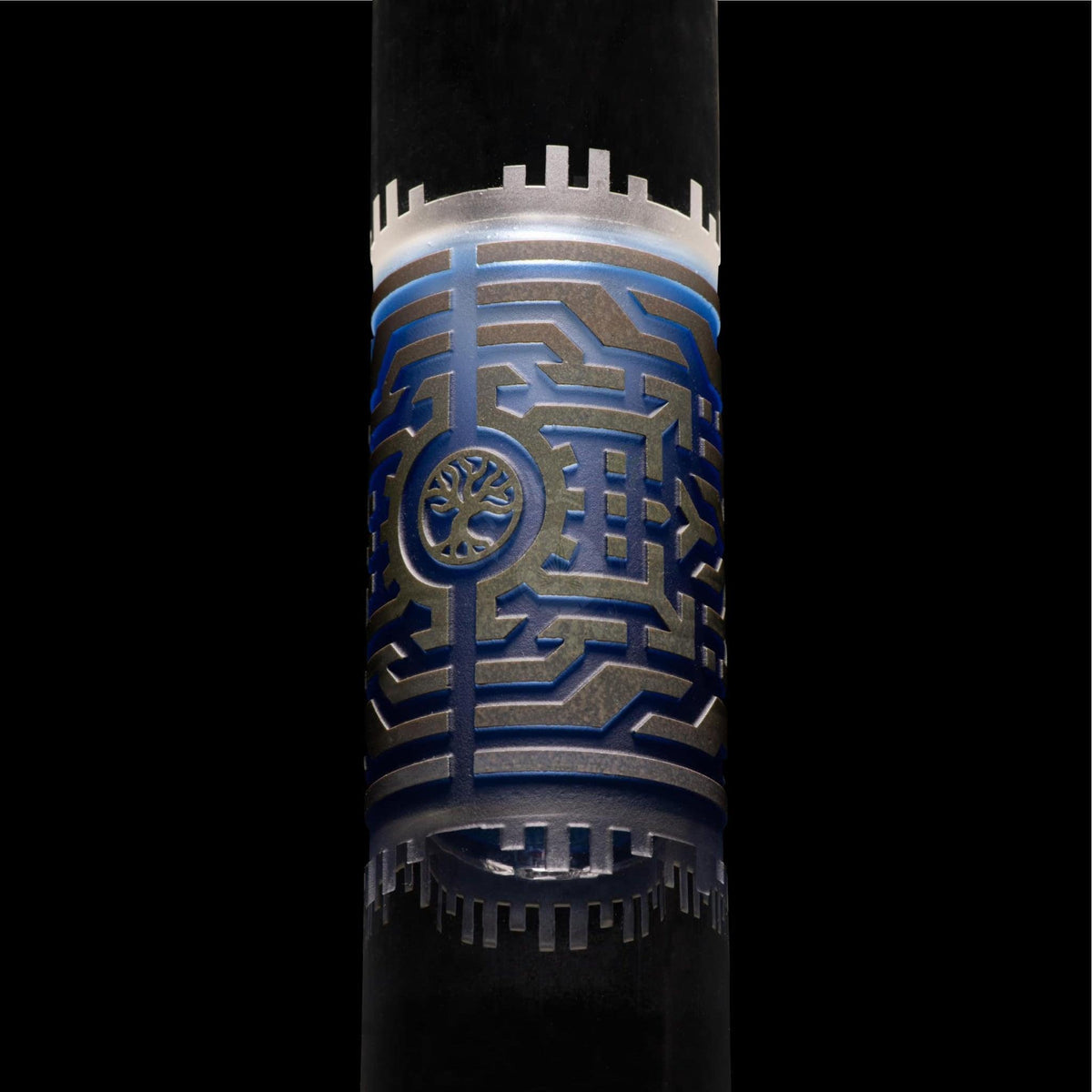 15" Milkyway Glass Respire Beaker