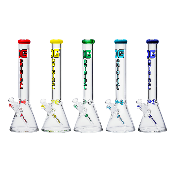 OG Original 16" 9mm Color Logo Beaker