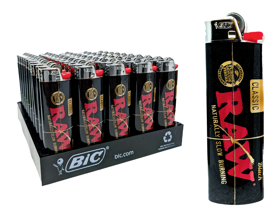 BIC RAW Lighter Pack -
50 Lighters in One