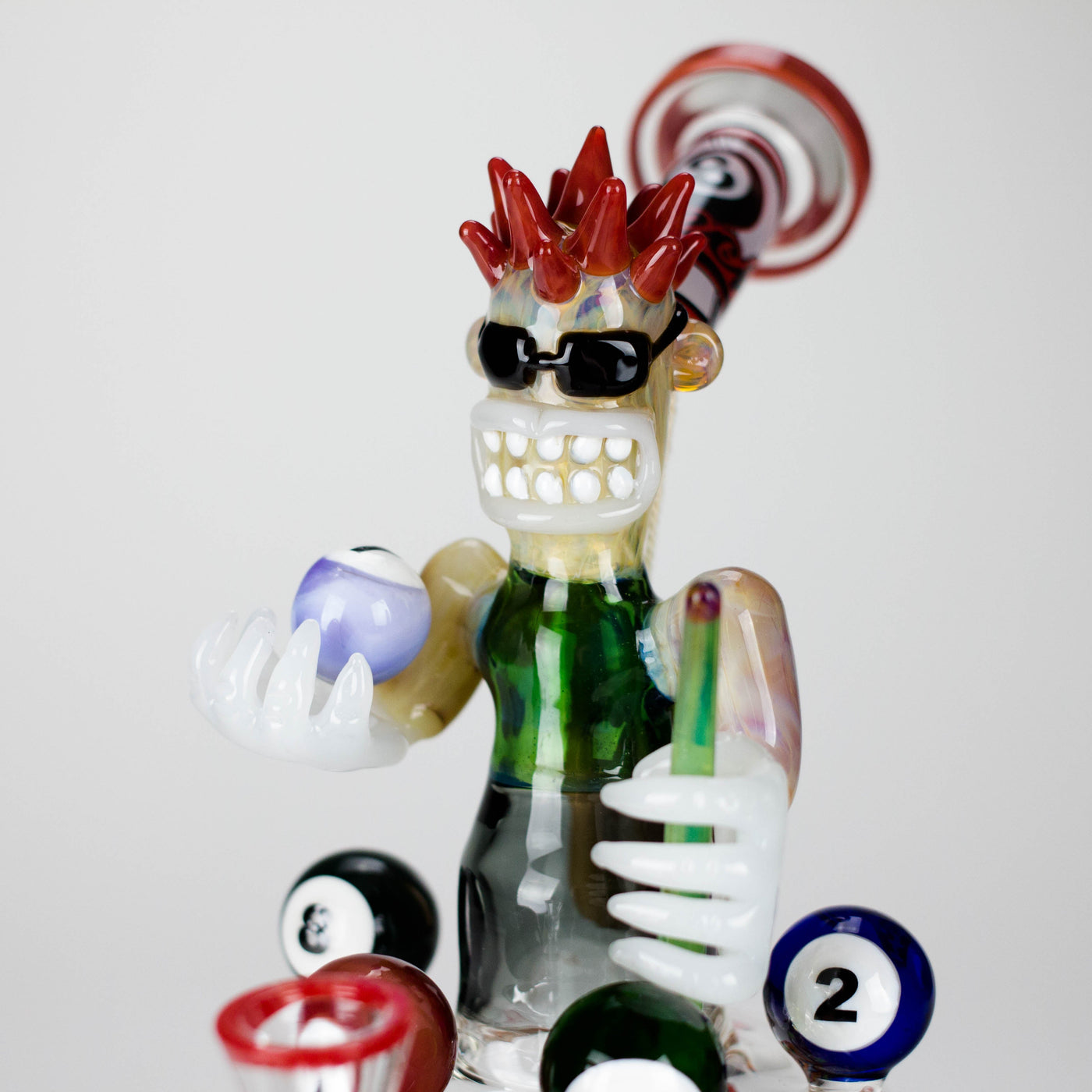 Cheech Glass | 11.5" Pool Hall Blazy Buddy Bong