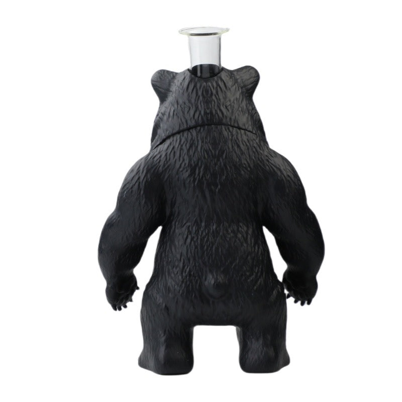 9.1″ Black Bear Water Pipe Bong