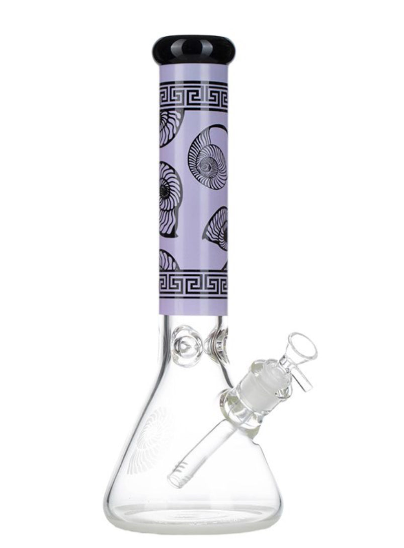 14" 7MM Glass Bong with Defuser