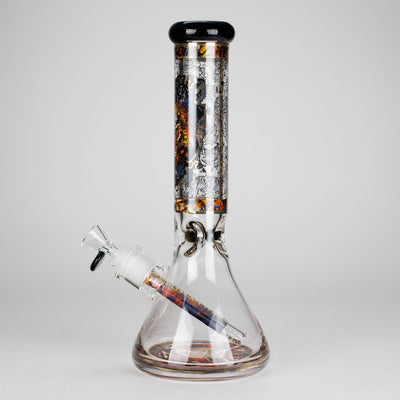 Cheech | 13″ Tiger Decal Beaker Bong