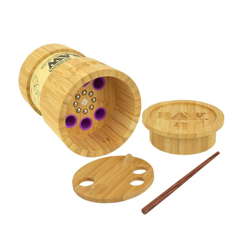 Raw Bamboo Six Shooter 1 1/4