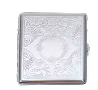 Elegant cigarette case with printed pattern For Storage And Design