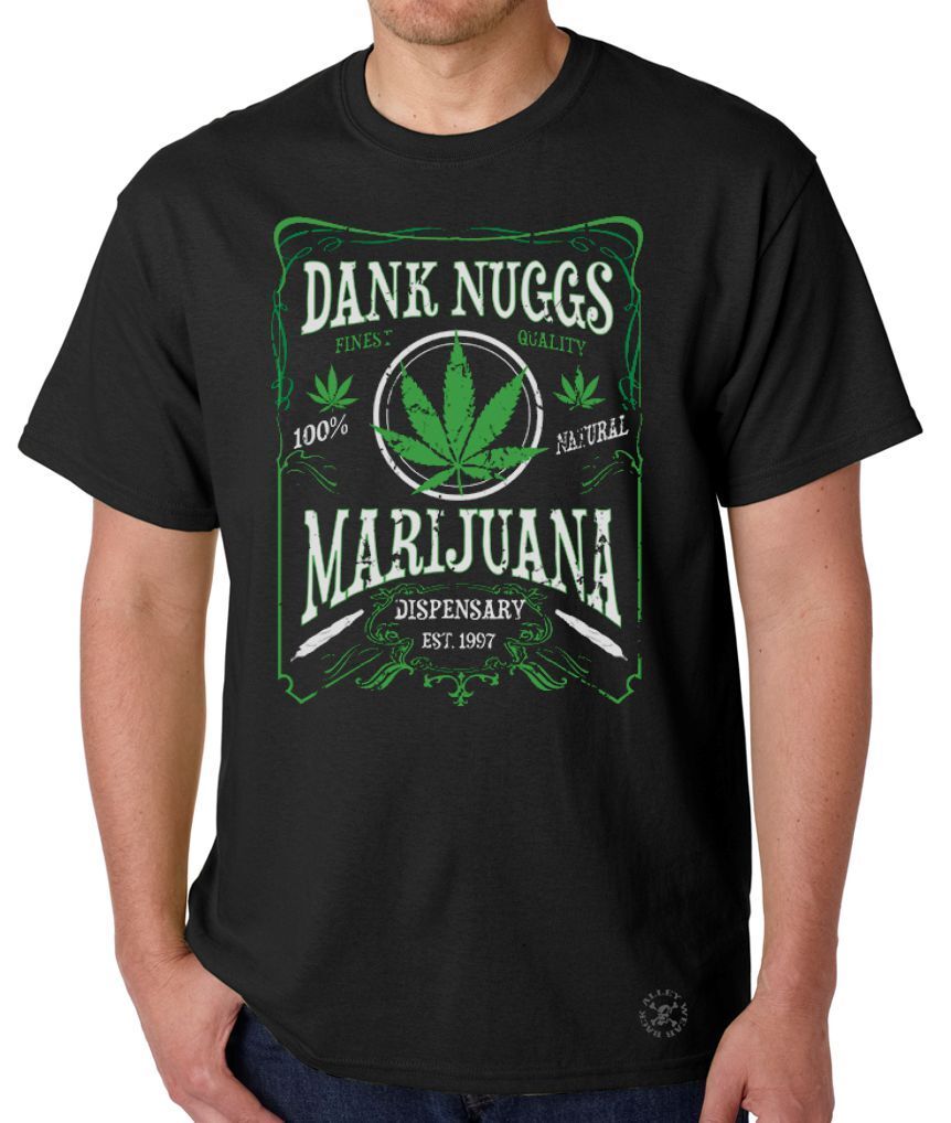 Dank Nugs Marijuana Cannabis Men T-shirt