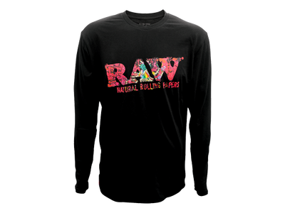 RAW CREWNECK RED BRAND LONG SLEEVE