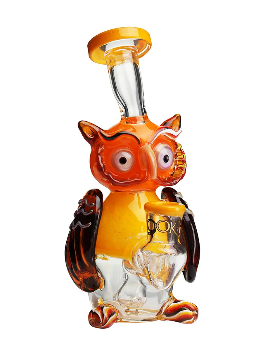 Lookah Bong 9" Mini Nerdy Owl Dab Rig