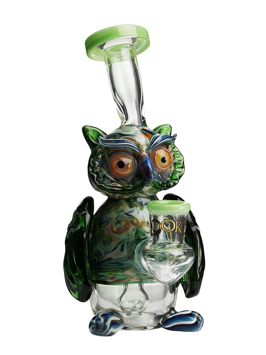 Lookah Bong 9" Mini Nerdy Owl Dab Rig