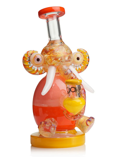 Lookah Bong 9" Mini Multicolored Elephant Dab Rig