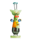 Lookah Bong 12" Cute Cat Gentleman Glass Dab rig