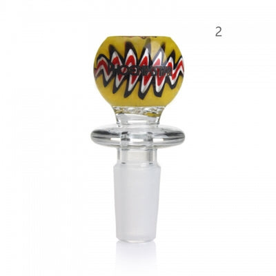 Phoenix Star 7-Hole Glass Filter Screen Bong Slide Bowl 14mm