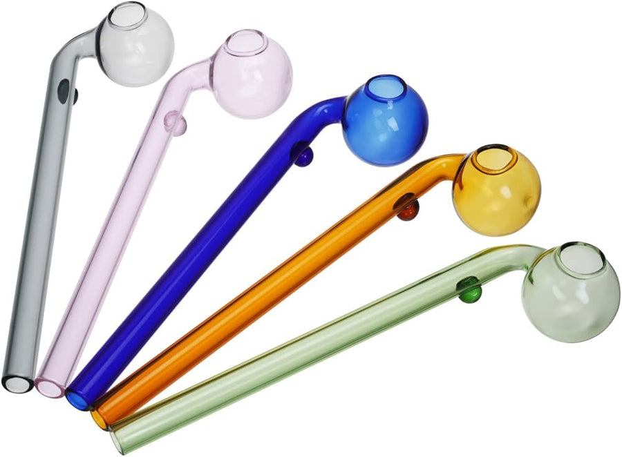 Glass Oil Burner Pipe Spoon