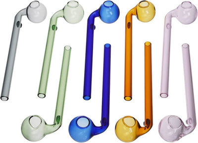 Glass Oil Burner Pipe Spoon