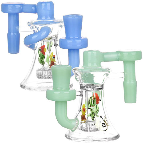 Pulsar Reef Romp Recycler Ash Catcher -" / 14mm / 90Degree