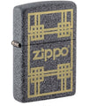 Zippo Lighter with Zippo Print