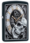 Zippo Metal-Skull Clock Design