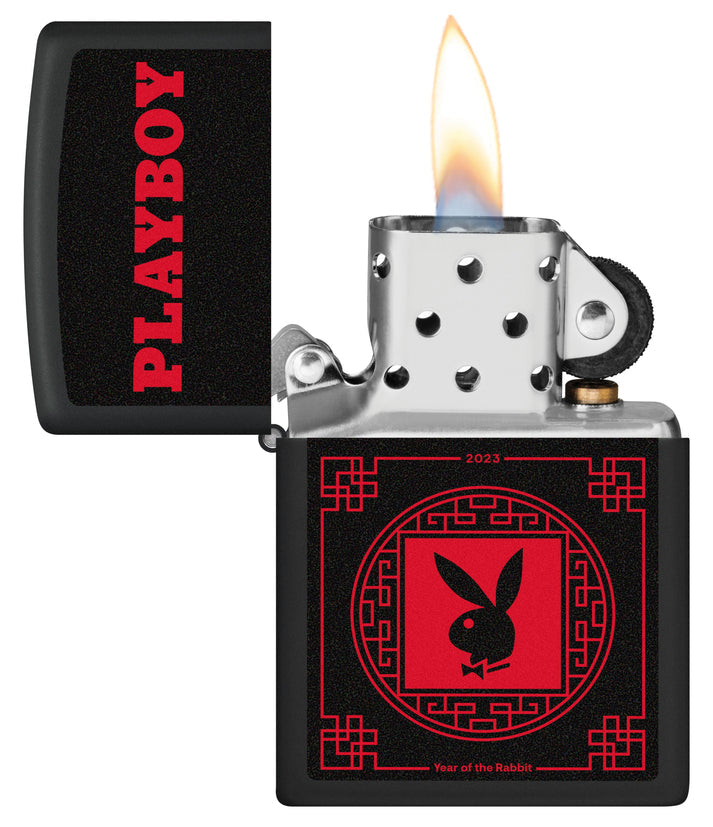 Zippo Playboy Red Scan
