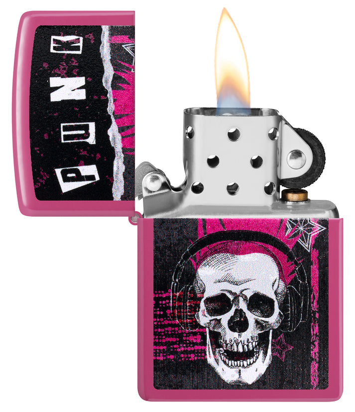 Zippo Punk Skull Design