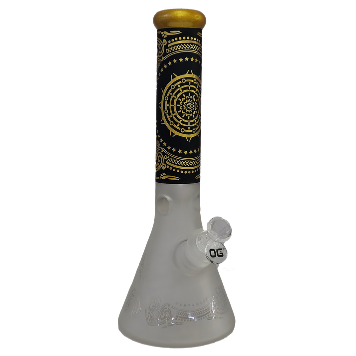 OG Original 14" 7mm Sandblasted Beaker Bong