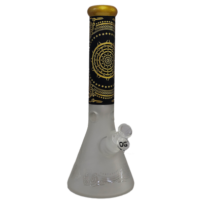 OG Original 14" 7mm Sandblasted Beaker Bong