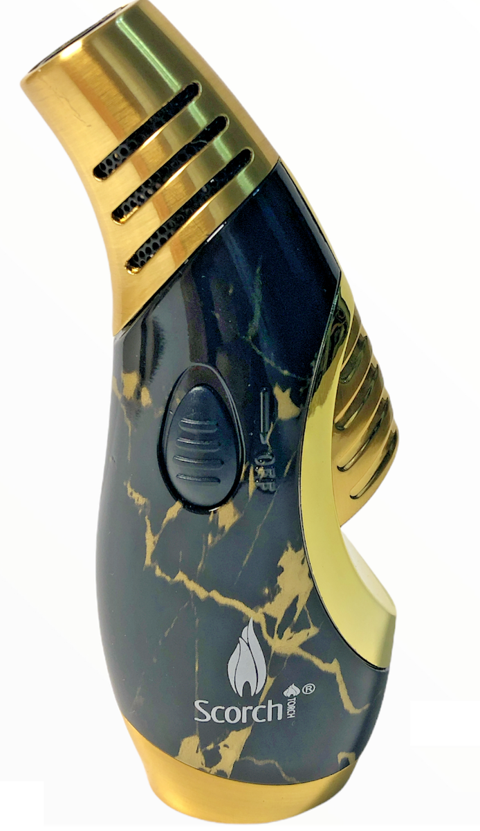 Scorch Torch Lighter 4 Jet Torch Inflatable Butance Windproof