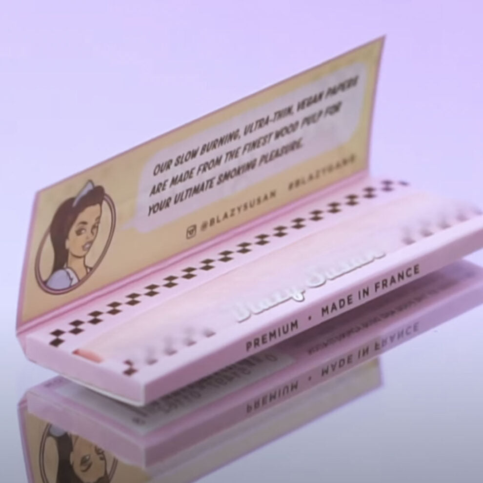 Blazy Susan 1 1/4 Pink Rolling Papers