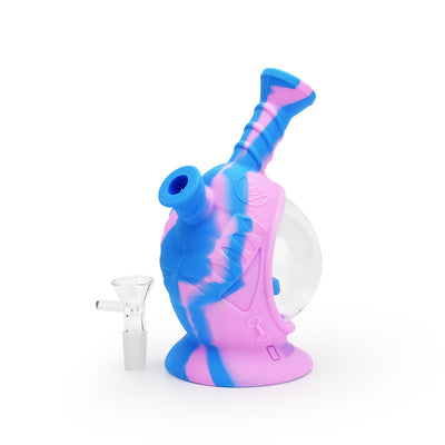 GLASS & SILICONE BONG